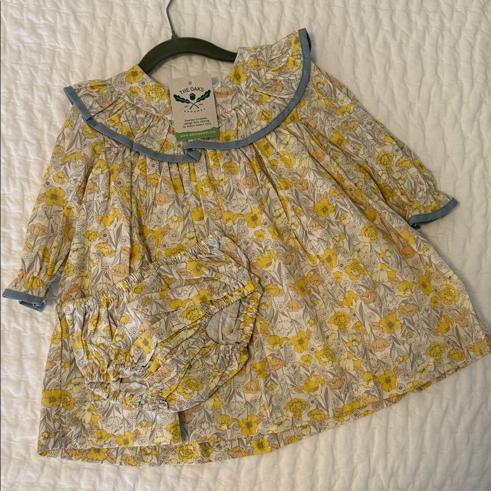 The Oaks Fall Floral Diaper Set